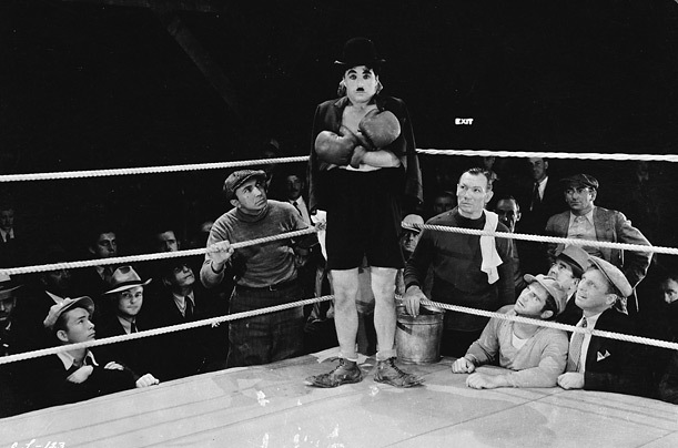 The famous boxing scene from